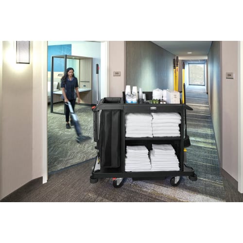 Chariot compact de nettoyage Rubbermaid